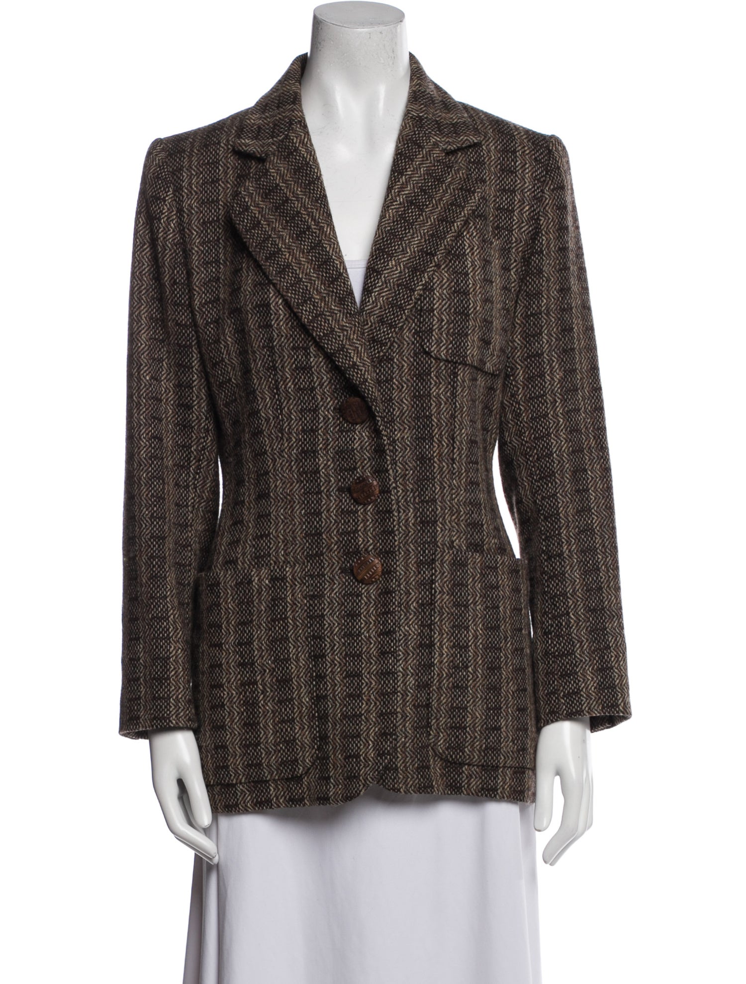 Yves Saint Laurent Rive Gauche Vintage 1990's Blazer