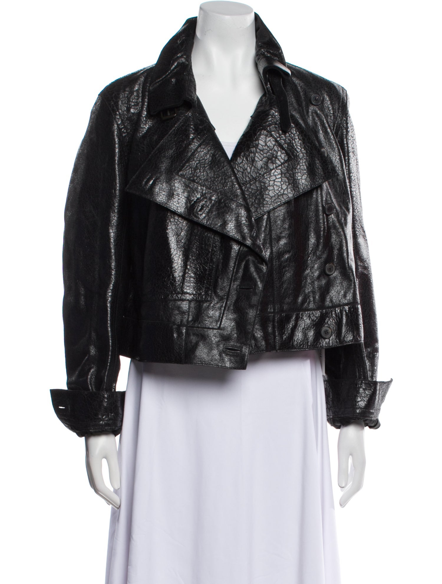 Yves Saint Laurent Rive Gauche Vintage Late 2000's - Early 2010's Faux Fur Jacket w/ Tags