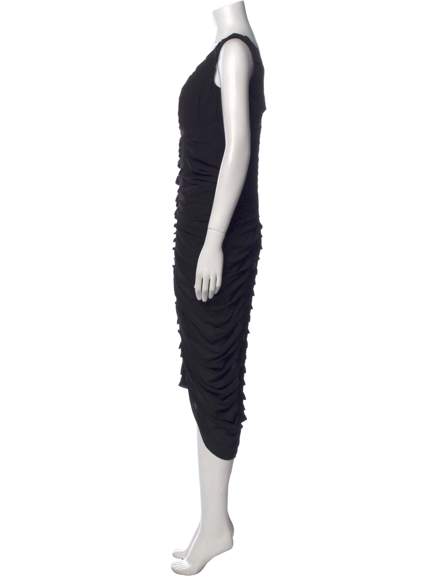 Yves Saint Laurent Rive Gauche Vintage Midi Length Dress
