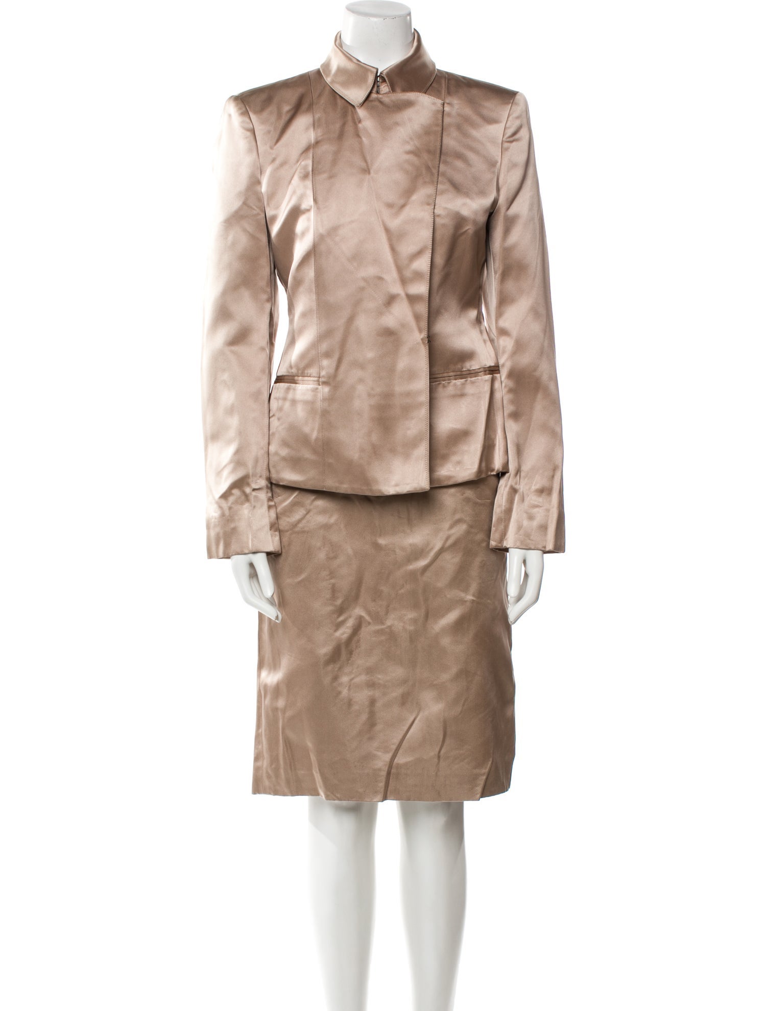 Yves Saint Laurent Rive Gauche Vintage 2002 Skirt Suit