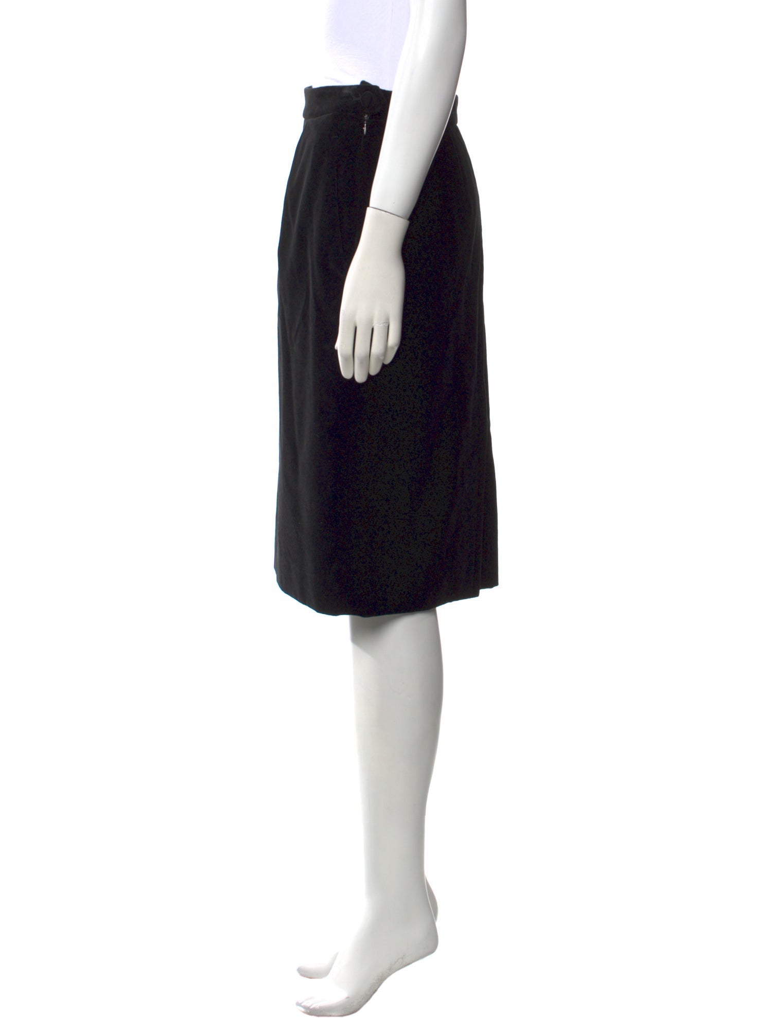 Yves Saint Laurent Rive Gauche Knee-Length Skirt