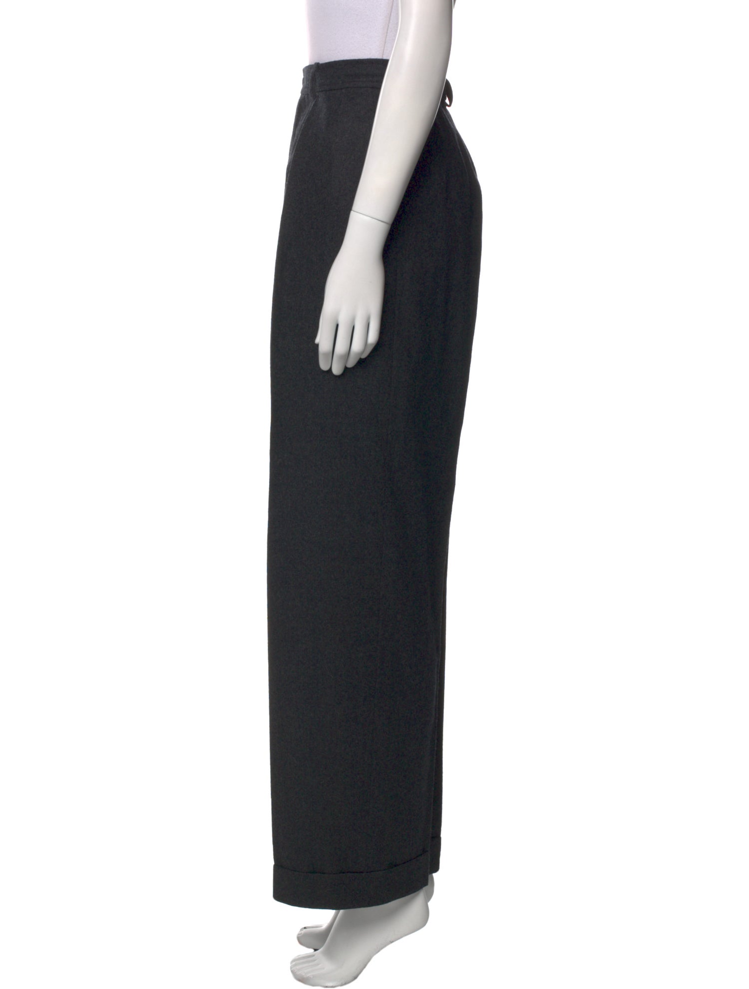 Yves Saint Laurent Rive Gauche Wide Leg Pants