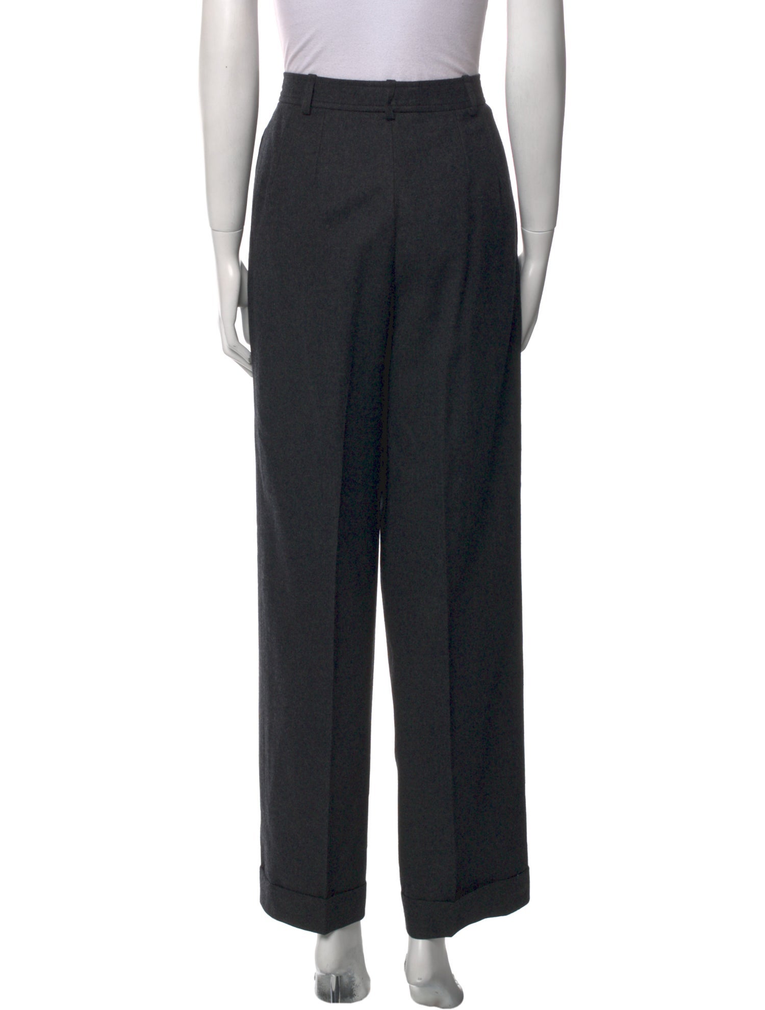 Yves Saint Laurent Rive Gauche Wide Leg Pants