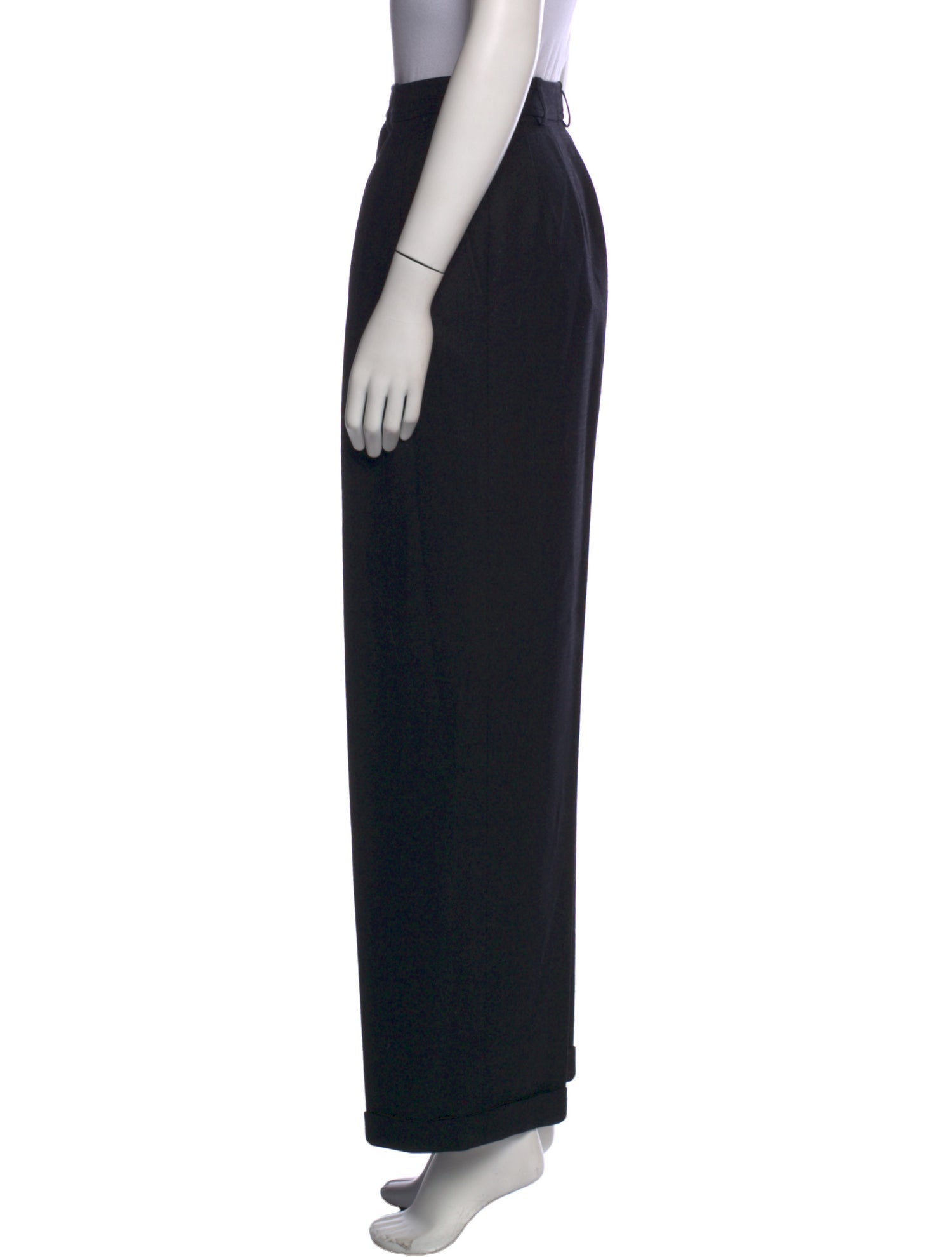 Yves Saint Laurent Rive Gauche Straight Leg Pants