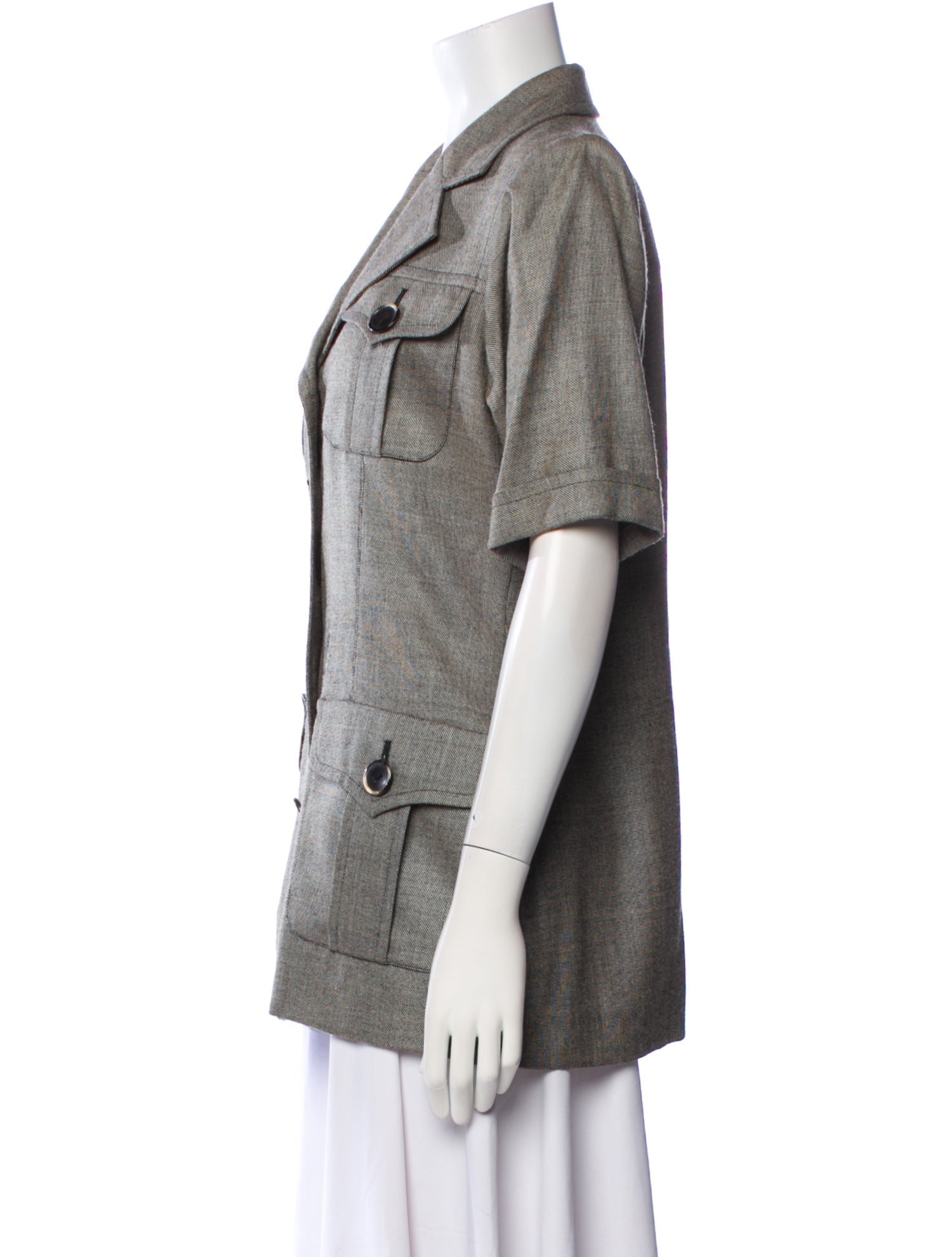 Yves Saint Laurent Rive Gauche Vintage 1997 Utility Jacket