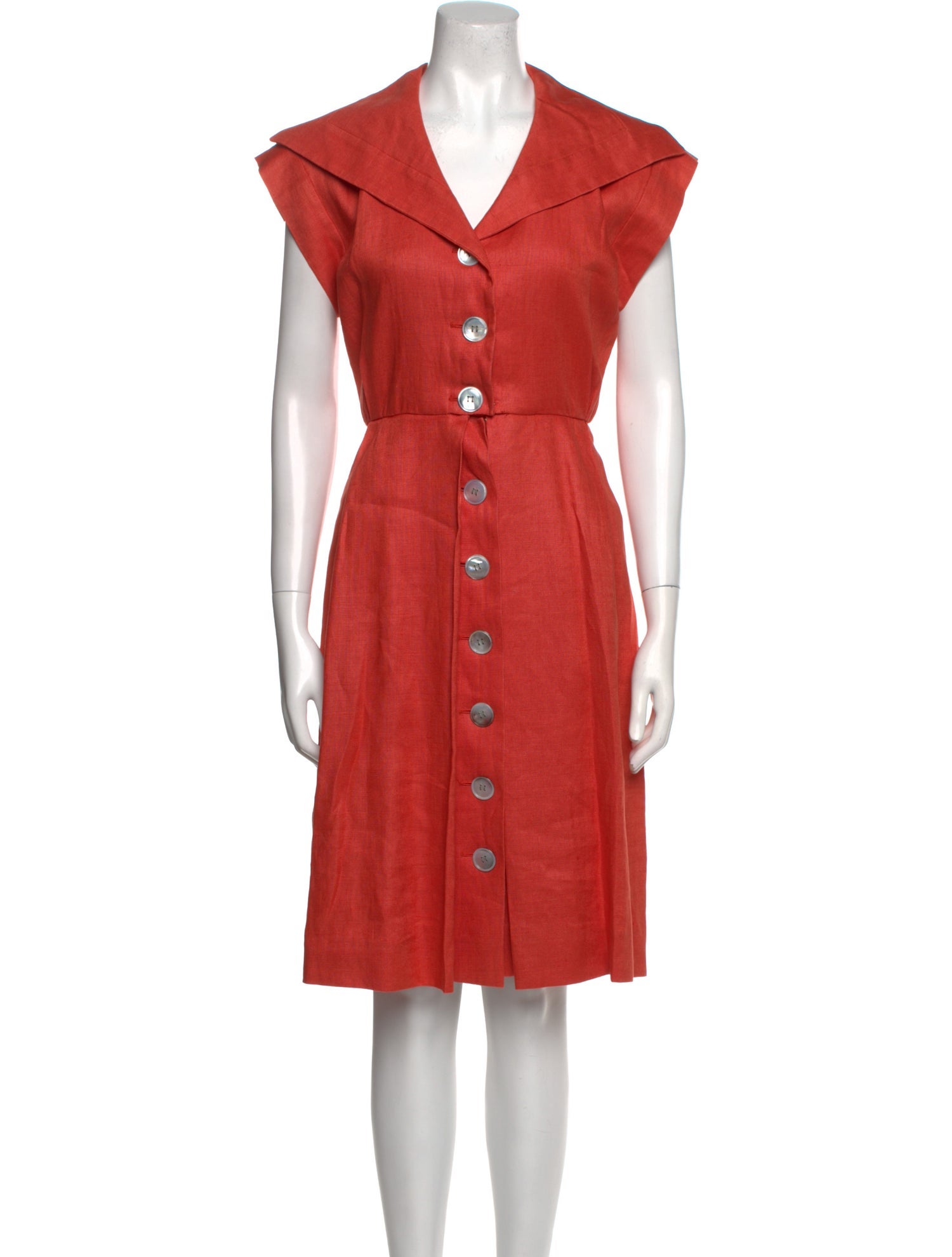 Yves Saint Laurent Rive Gauche Vintage Midi Length Dress