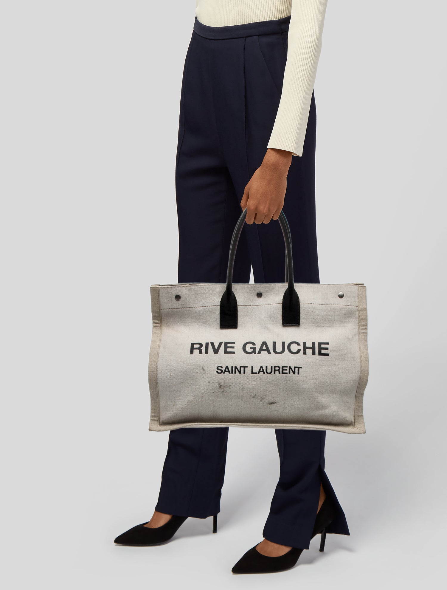 Saint Laurent Canvas Rive Gauche