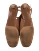 Yves Saint Laurent Rive Gauche Suede Sandals