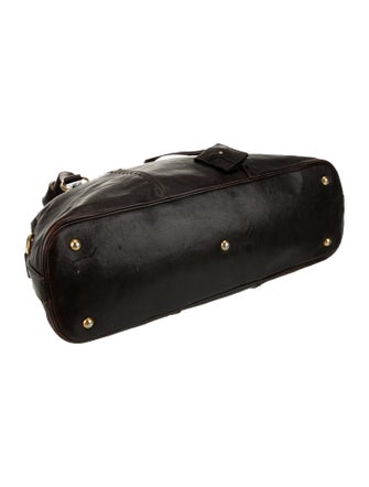 Yves Saint Laurent Rive Gauche Leather Top Handle Bag