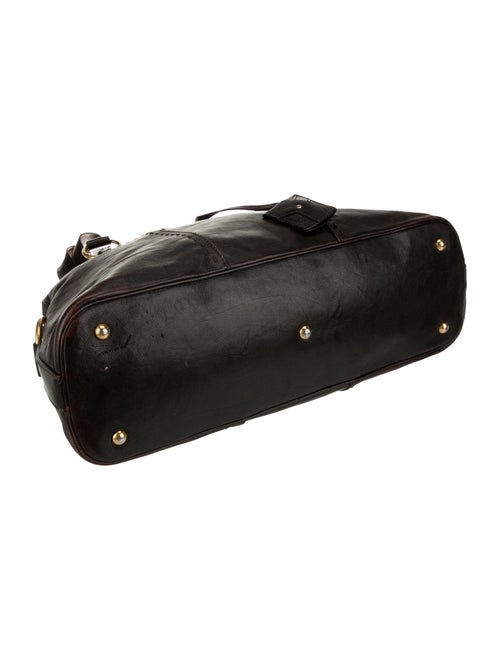 Yves Saint Laurent Rive Gauche Leather Top Handle Bag