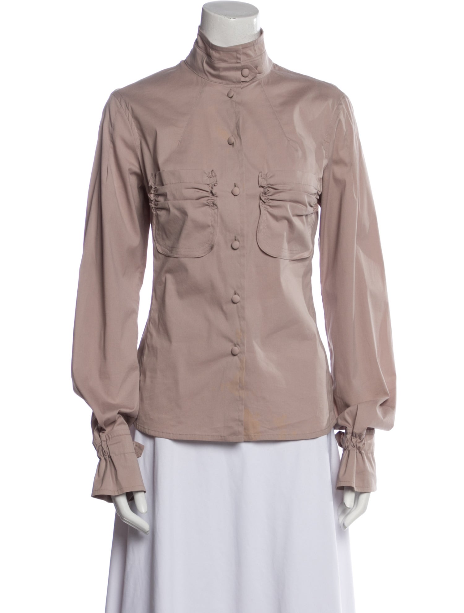 Yves Saint Laurent Rive Gauche Vintage 2003 Button-Up Top