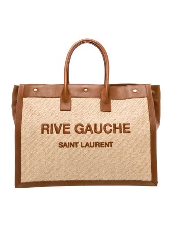 Saint Laurent Raffia Rive Gauche Large 2023