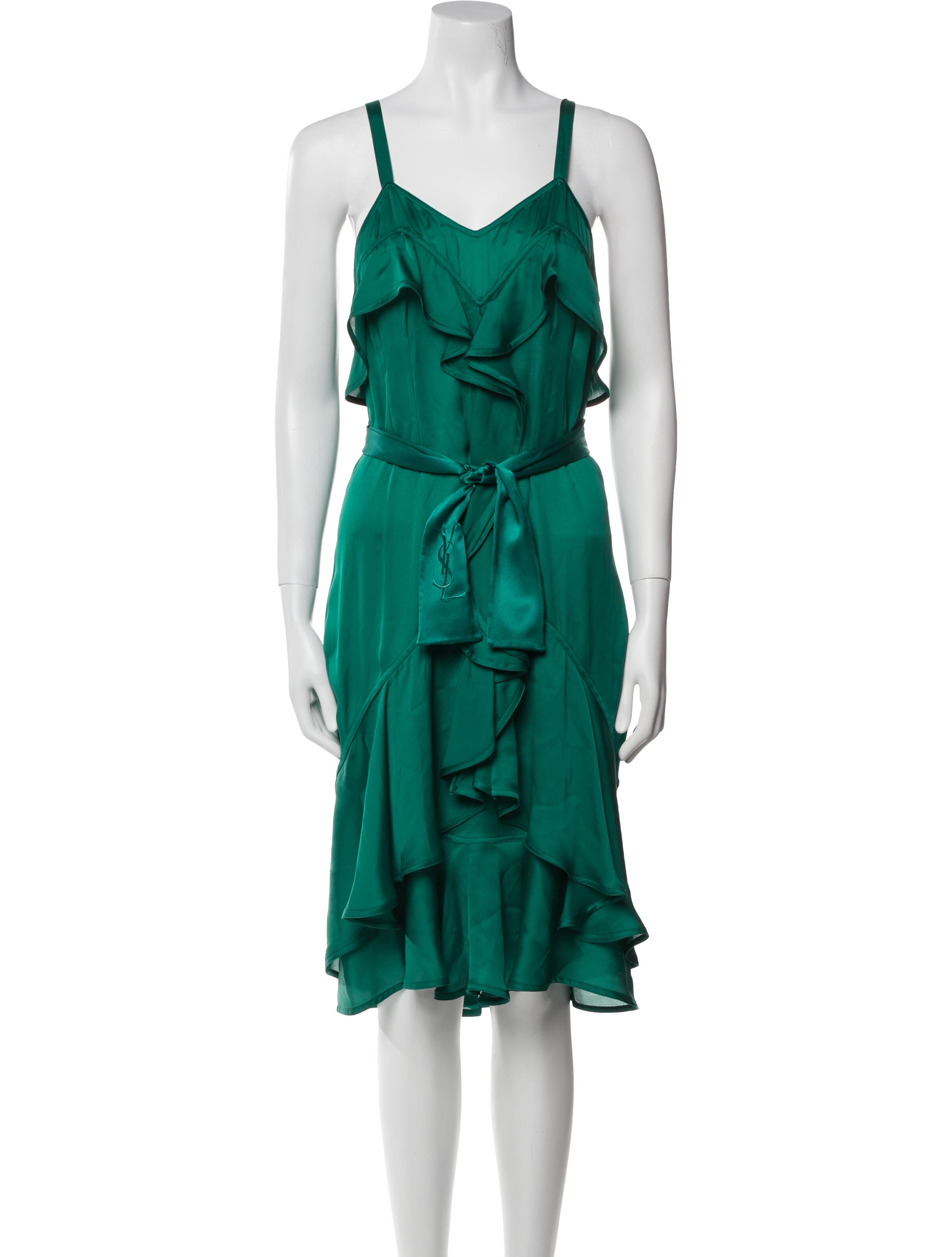 Yves Saint Laurent Rive Gauche Vintage Midi Length Dress
