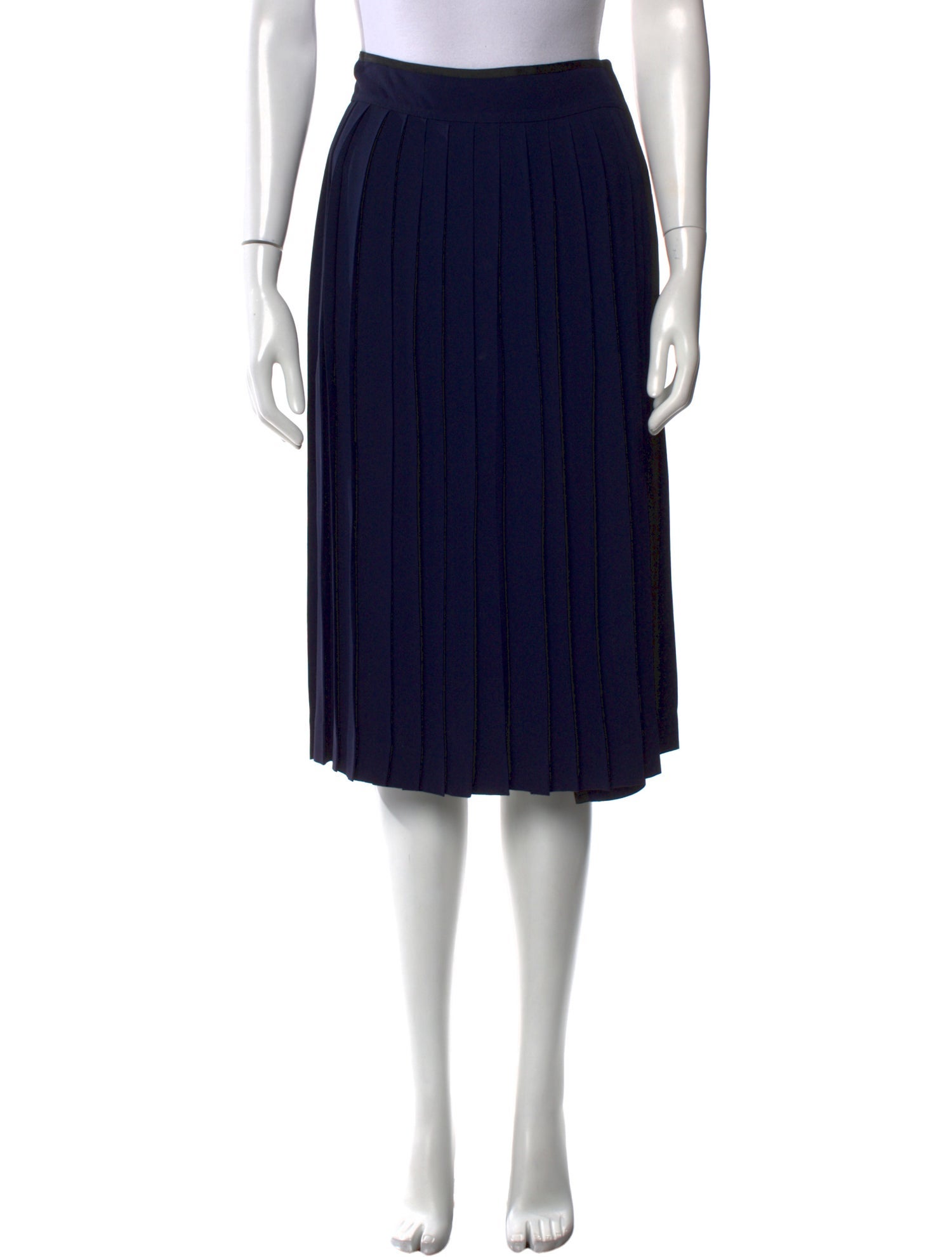 Yves Saint Laurent Rive Gauche Vintage Knee-Length Skirt