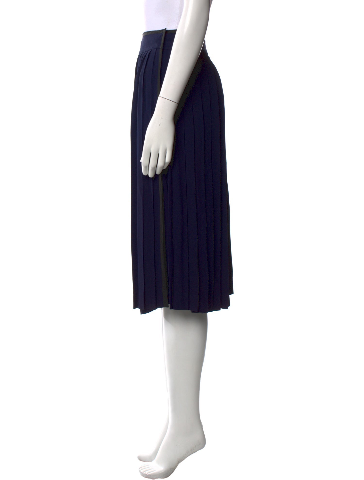 Yves Saint Laurent Rive Gauche Vintage Knee-Length Skirt