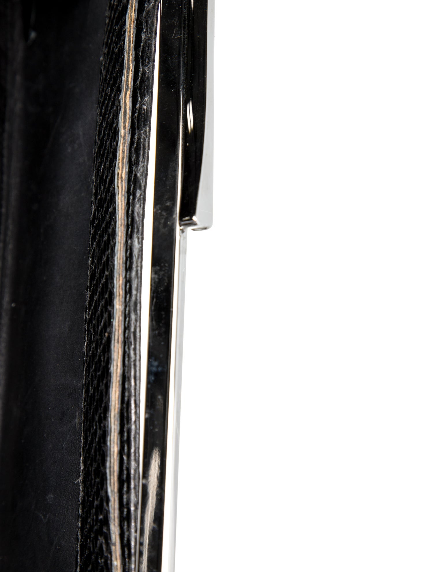 Yves Saint Laurent Rive Gauche Snakeskin Minaudière