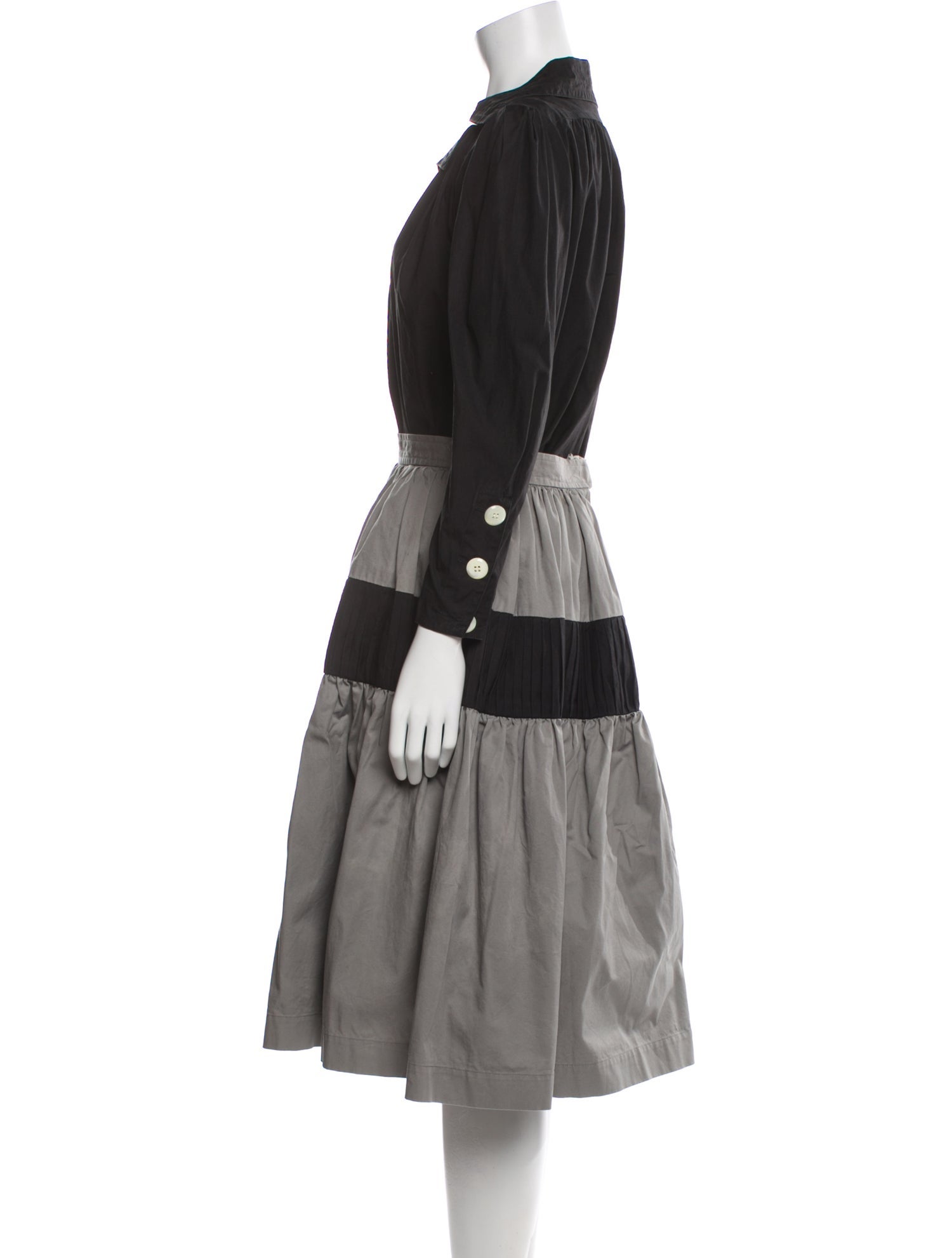 Yves Saint Laurent Rive Gauche Vintage Late 1970's - Early 1980's Skirt Set