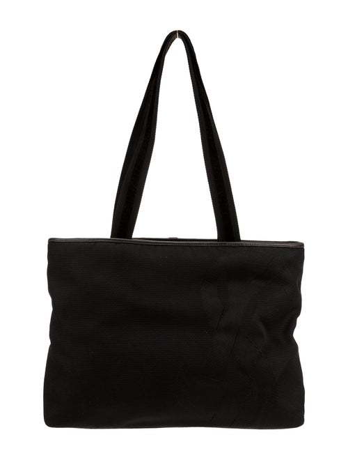 Yves Saint Laurent Rive Gauche Canvas Messenger Bag