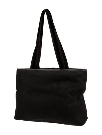 Yves Saint Laurent Rive Gauche Canvas Messenger Bag