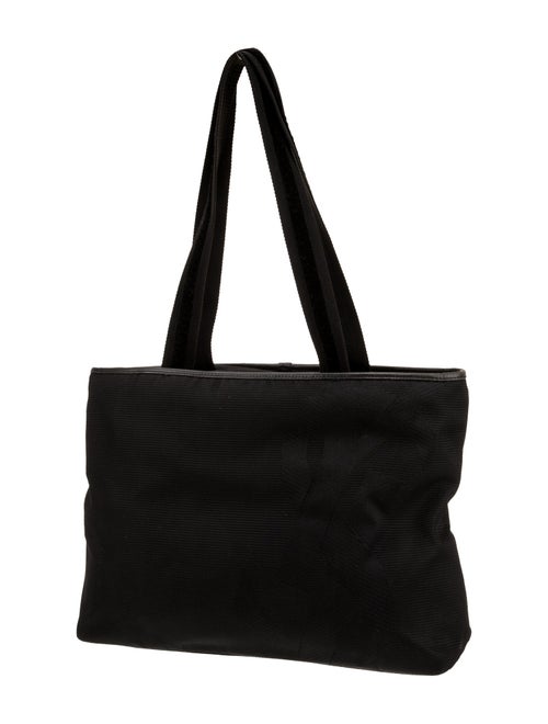 Yves Saint Laurent Rive Gauche Canvas Messenger Bag