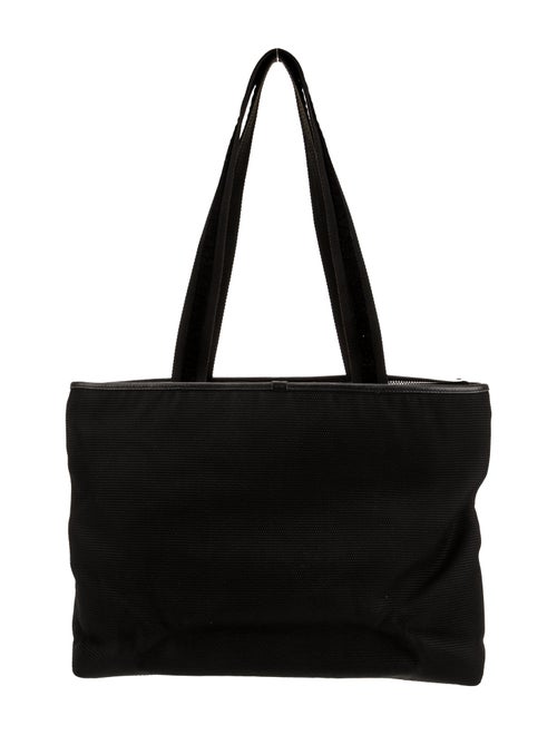 Yves Saint Laurent Rive Gauche Canvas Messenger Bag