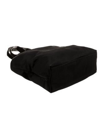 Yves Saint Laurent Rive Gauche Canvas Messenger Bag