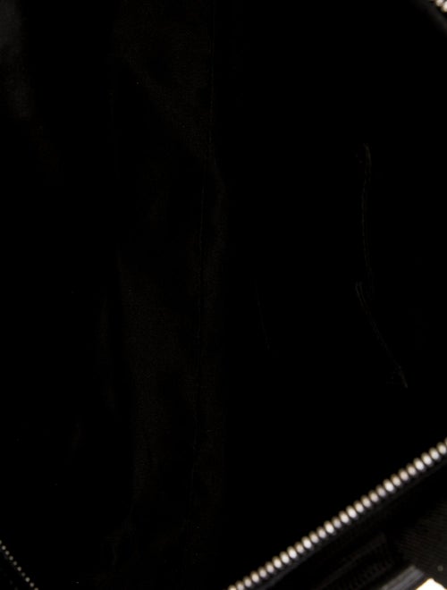 Yves Saint Laurent Rive Gauche Canvas Messenger Bag