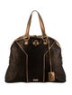 Yves Saint Laurent Rive Gauche Ponyhair Top Handle Bag