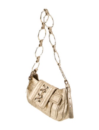 Yves Saint Laurent Rive Gauche Leather Shoulder Bag