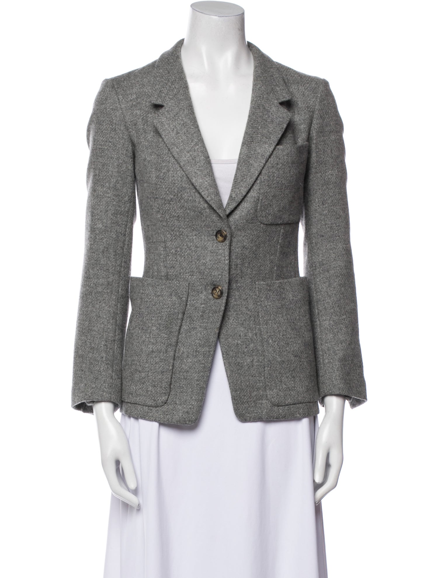 Yves Saint Laurent Rive Gauche Vintage Virgin Wool Blazer
