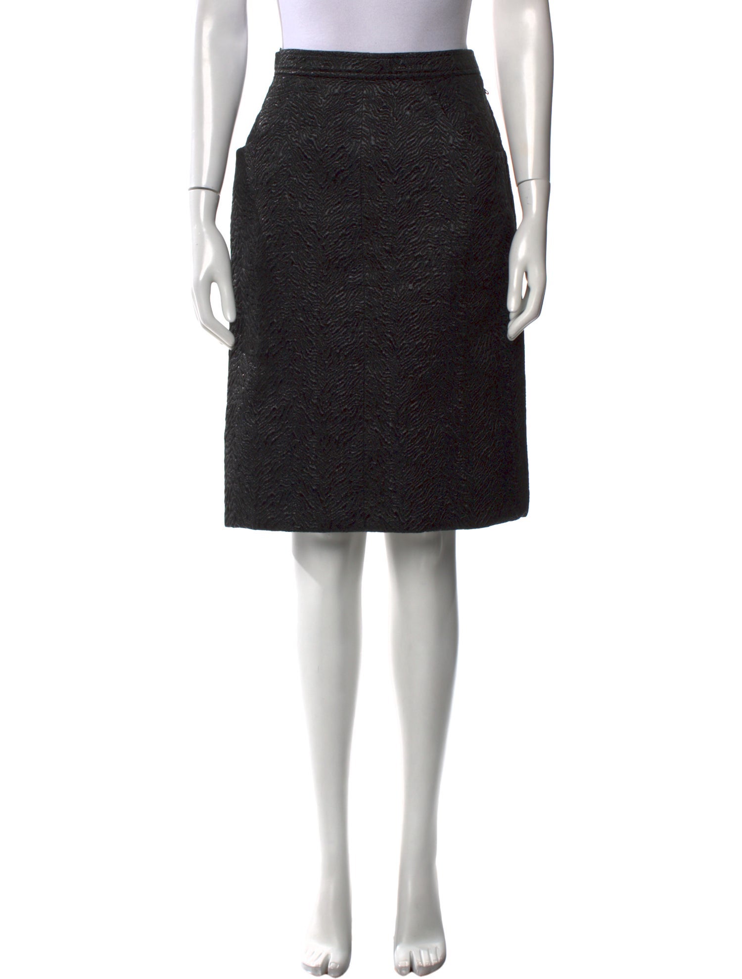 Yves Saint Laurent Rive Gauche Vintage Knee-Length Skirt