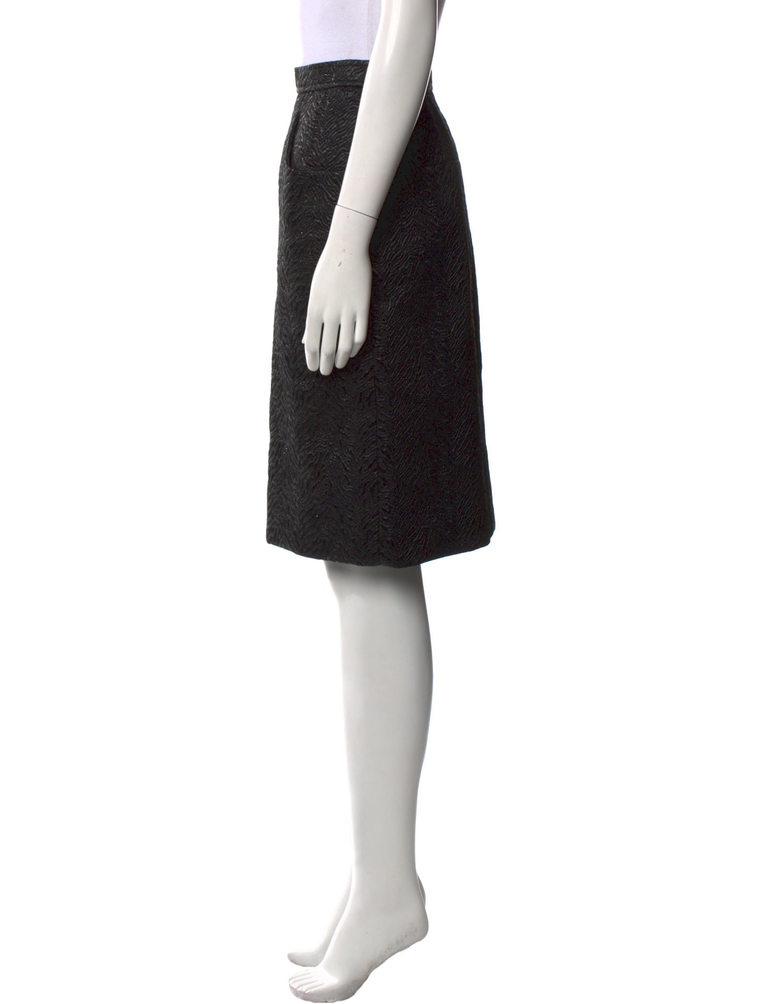 Yves Saint Laurent Rive Gauche Vintage Knee-Length Skirt