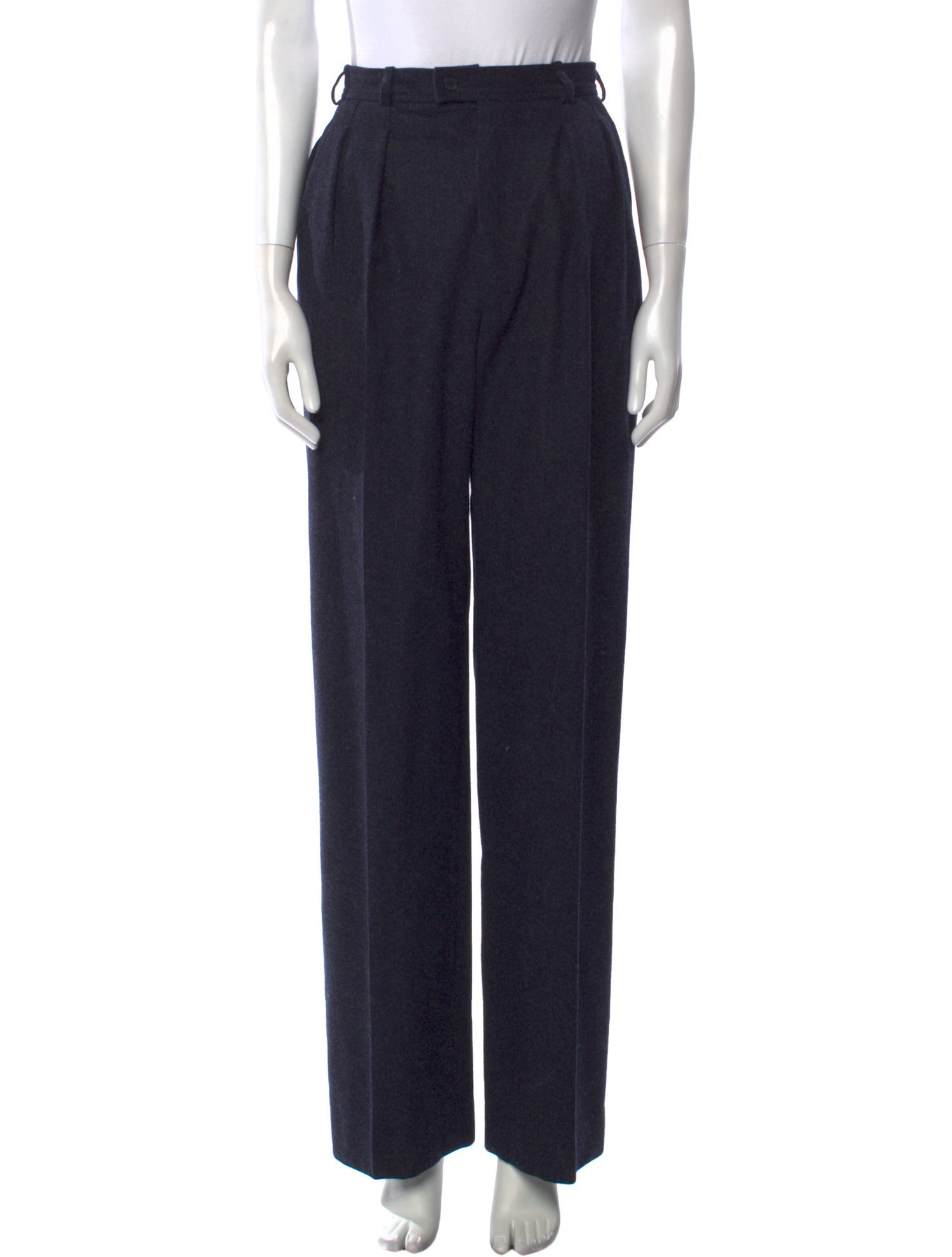 Yves Saint Laurent Rive Gauche Wide Leg Pants