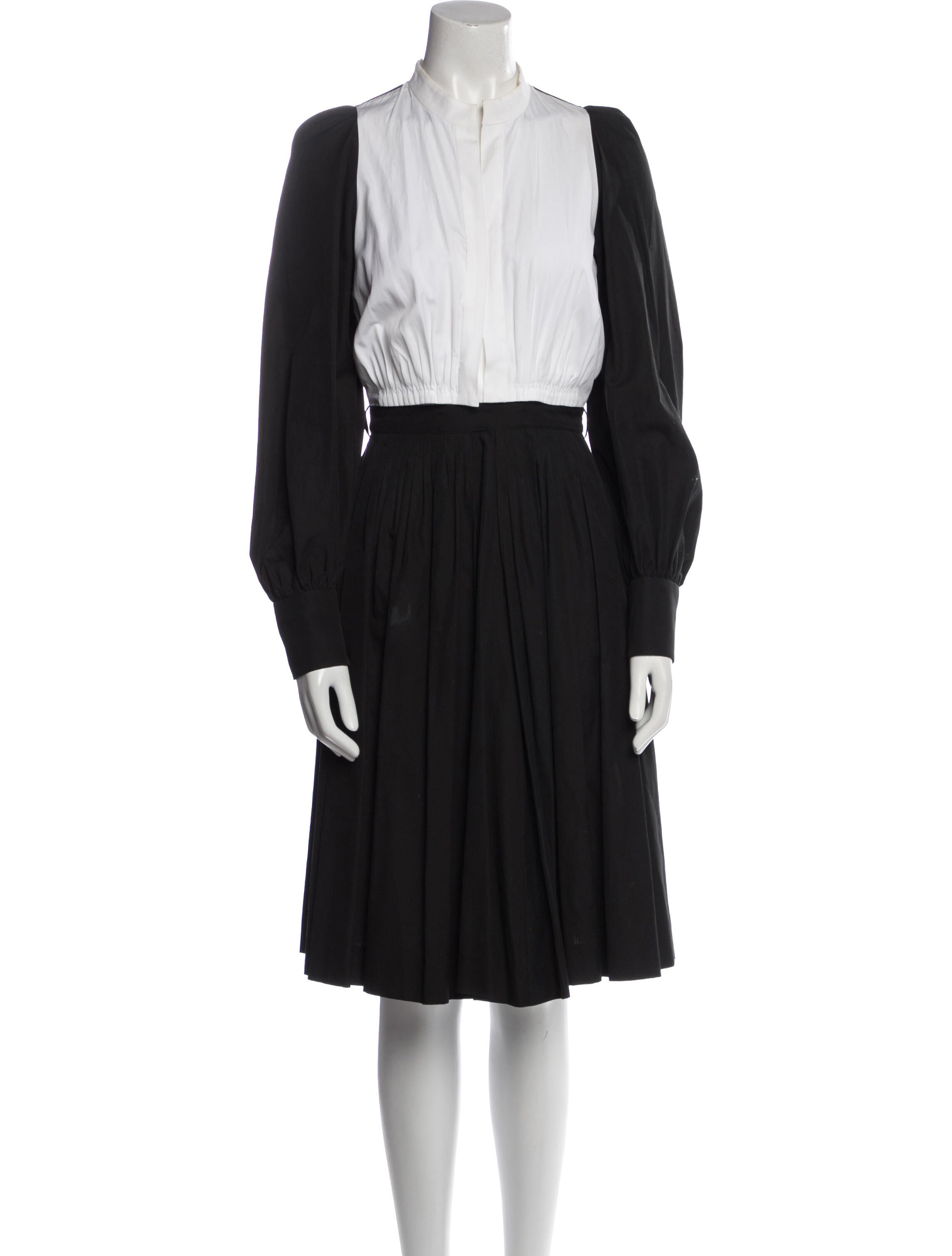 Yves Saint Laurent Rive Gauche Vintage Midi Length Dress