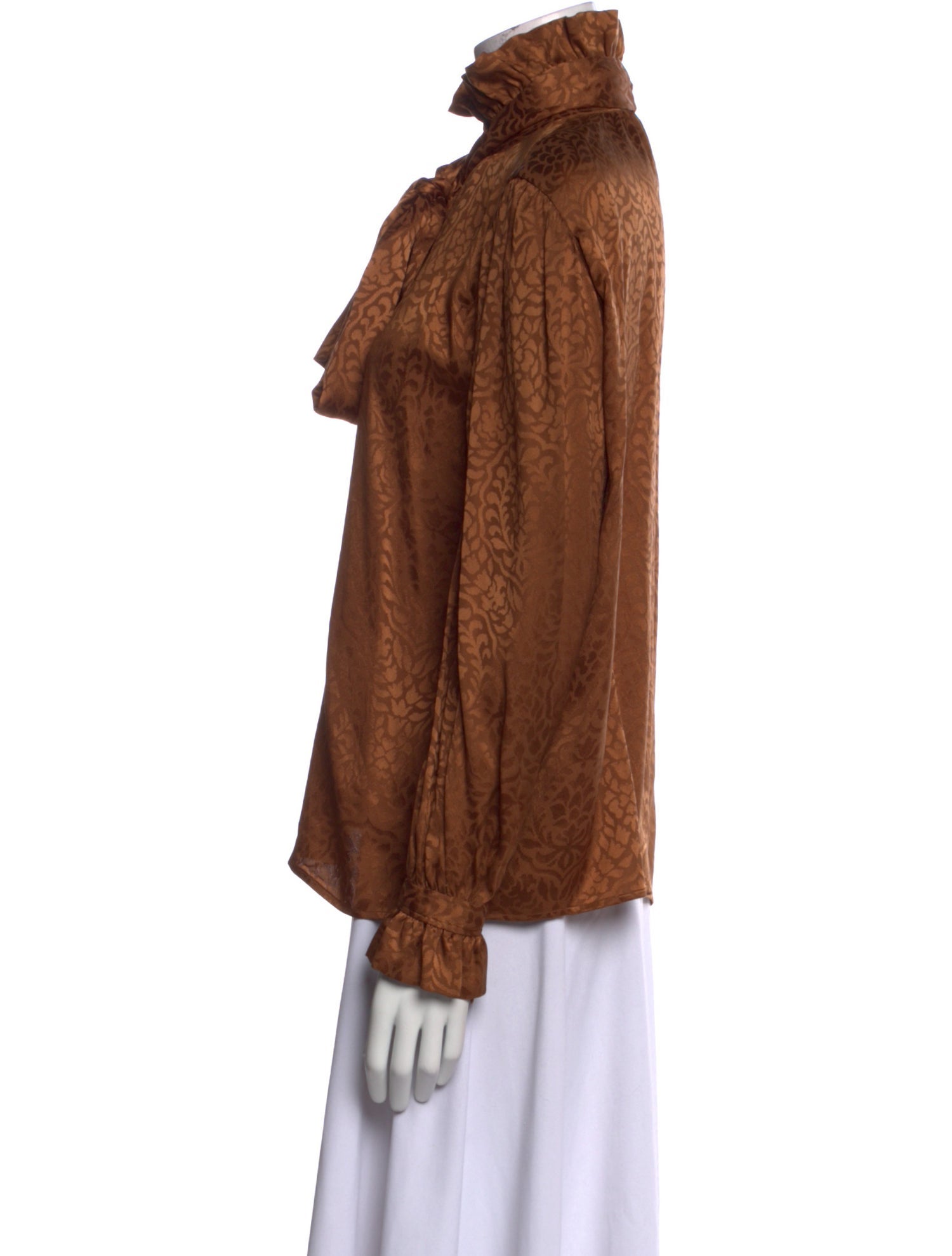 Yves Saint Laurent Rive Gauche Vintage Late 1970's - Early 1980's Blouse