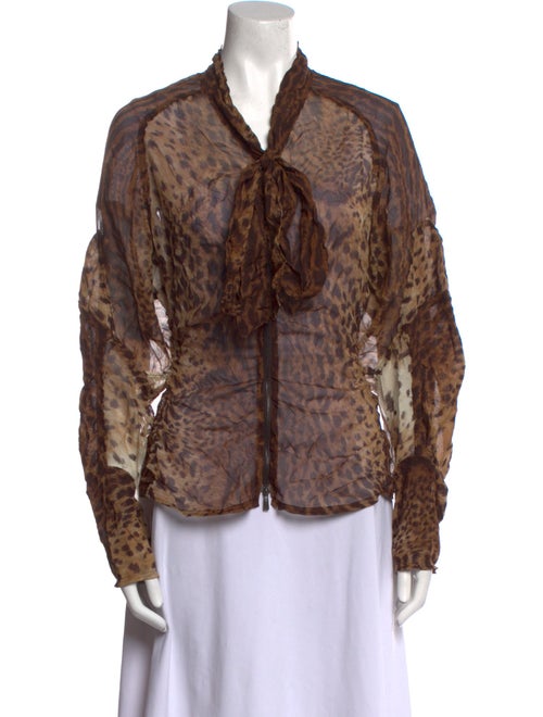 Yves Saint Laurent Rive Gauche Vintage 2002 Blouse w/ Tags