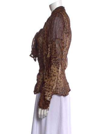 Yves Saint Laurent Rive Gauche Vintage 2002 Blouse w/ Tags