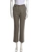 Yves Saint Laurent Rive Gauche Wool Wide Leg Pants