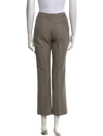 Yves Saint Laurent Rive Gauche Wool Wide Leg Pants