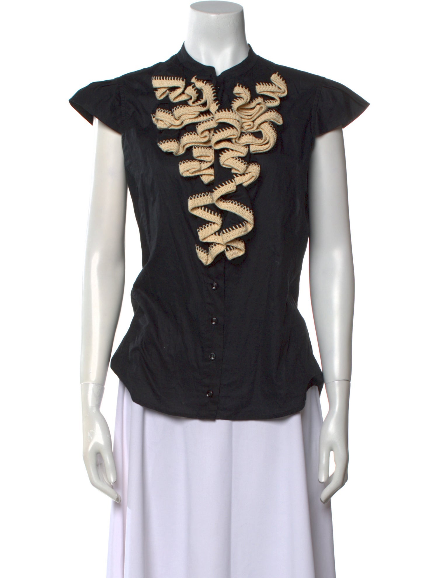 Yves Saint Laurent Rive Gauche Vintage 2005 Button-Up Top