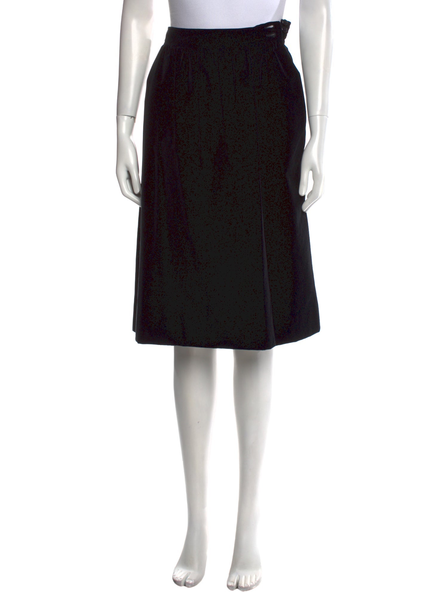 Yves Saint Laurent Rive Gauche Vintage Knee-Length Skirt