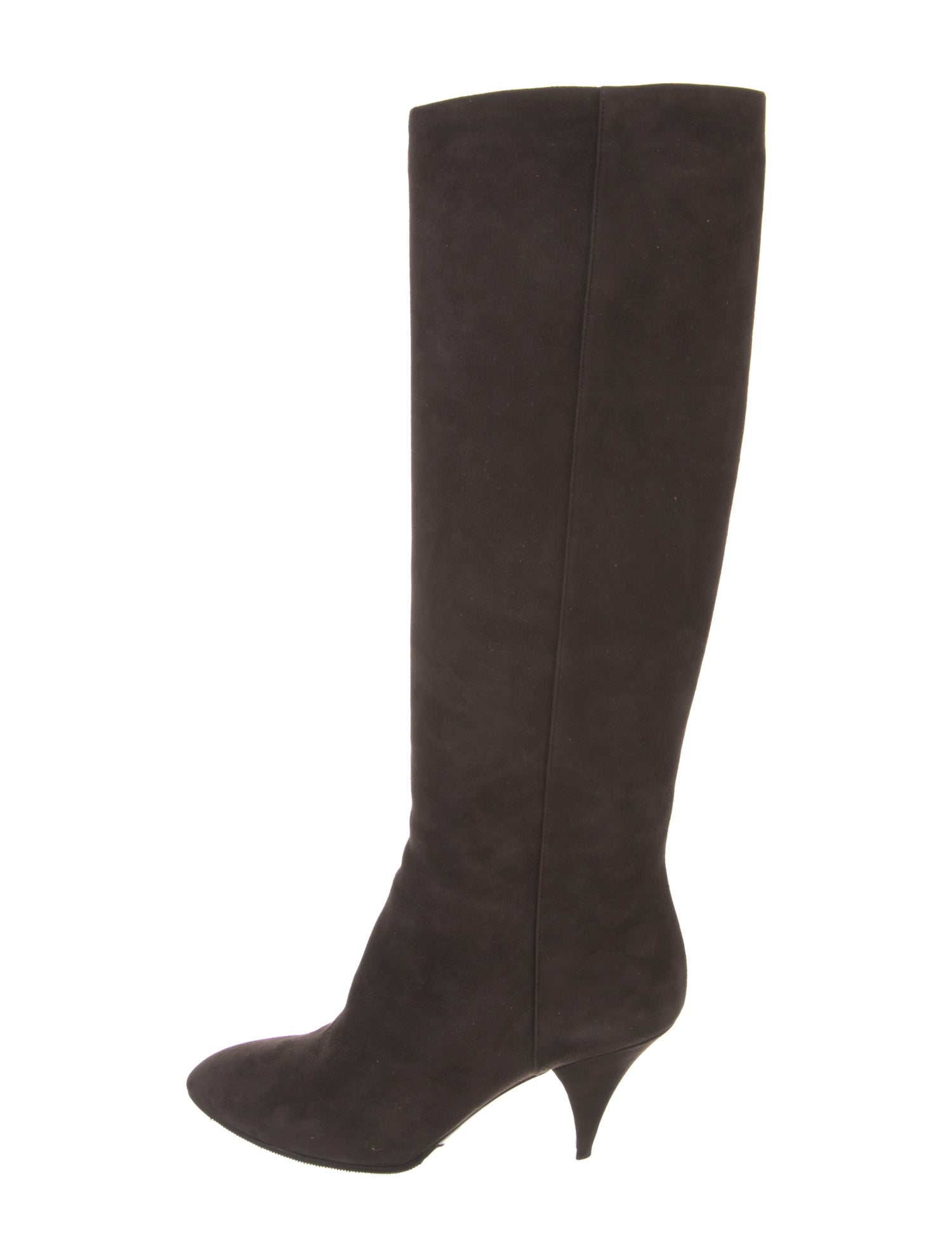 Yves Saint Laurent Rive Gauche Suede Boots