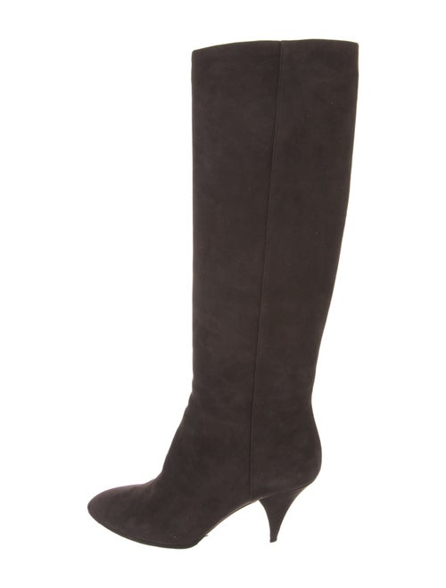 Yves Saint Laurent Rive Gauche Suede Boots