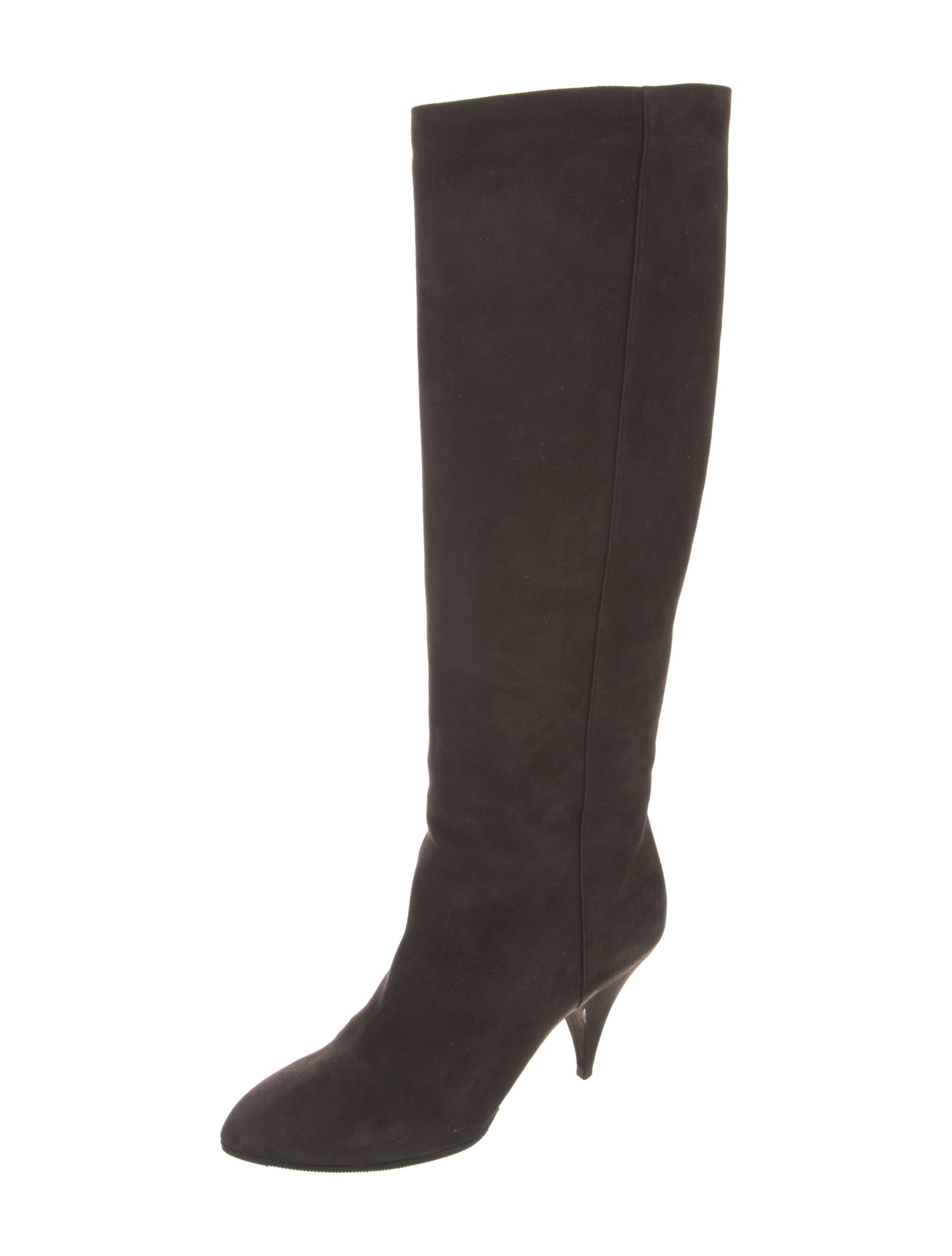 Yves Saint Laurent Rive Gauche Suede Boots