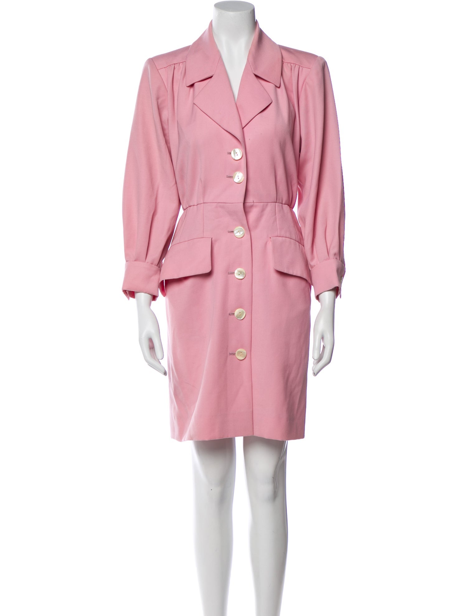 Yves Saint Laurent Rive Gauche Vintage Knee-Length Dress