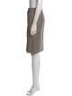 Yves Saint Laurent Rive Gauche Wool Knee-Length Skirt