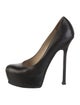 Yves Saint Laurent Rive Gauche Leather Pumps