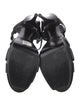 Yves Saint Laurent Rive Gauche Leather Cutout Accent T-Strap Sandals