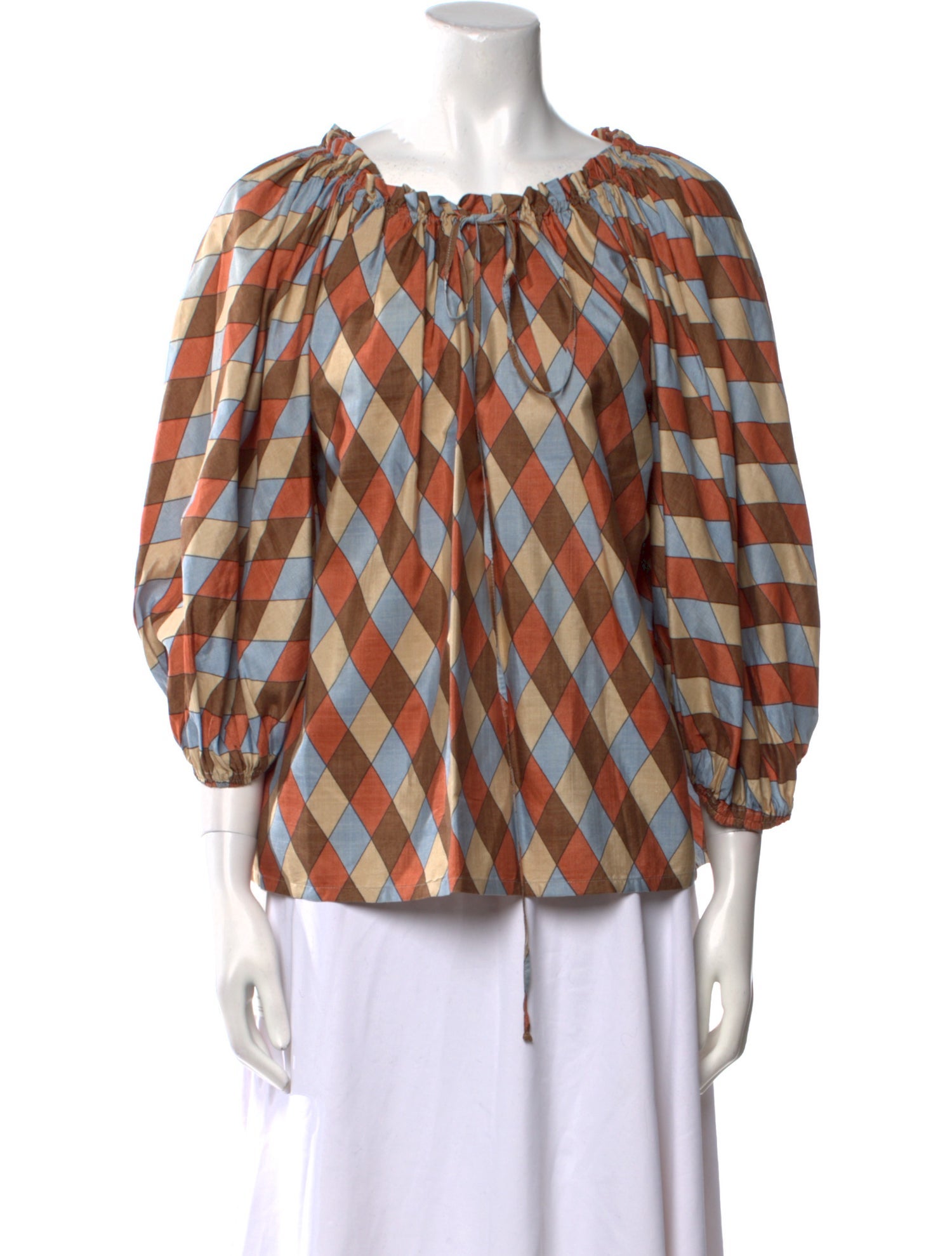 Yves Saint Laurent Rive Gauche Vintage Late 1970's - Early 1980's Blouse