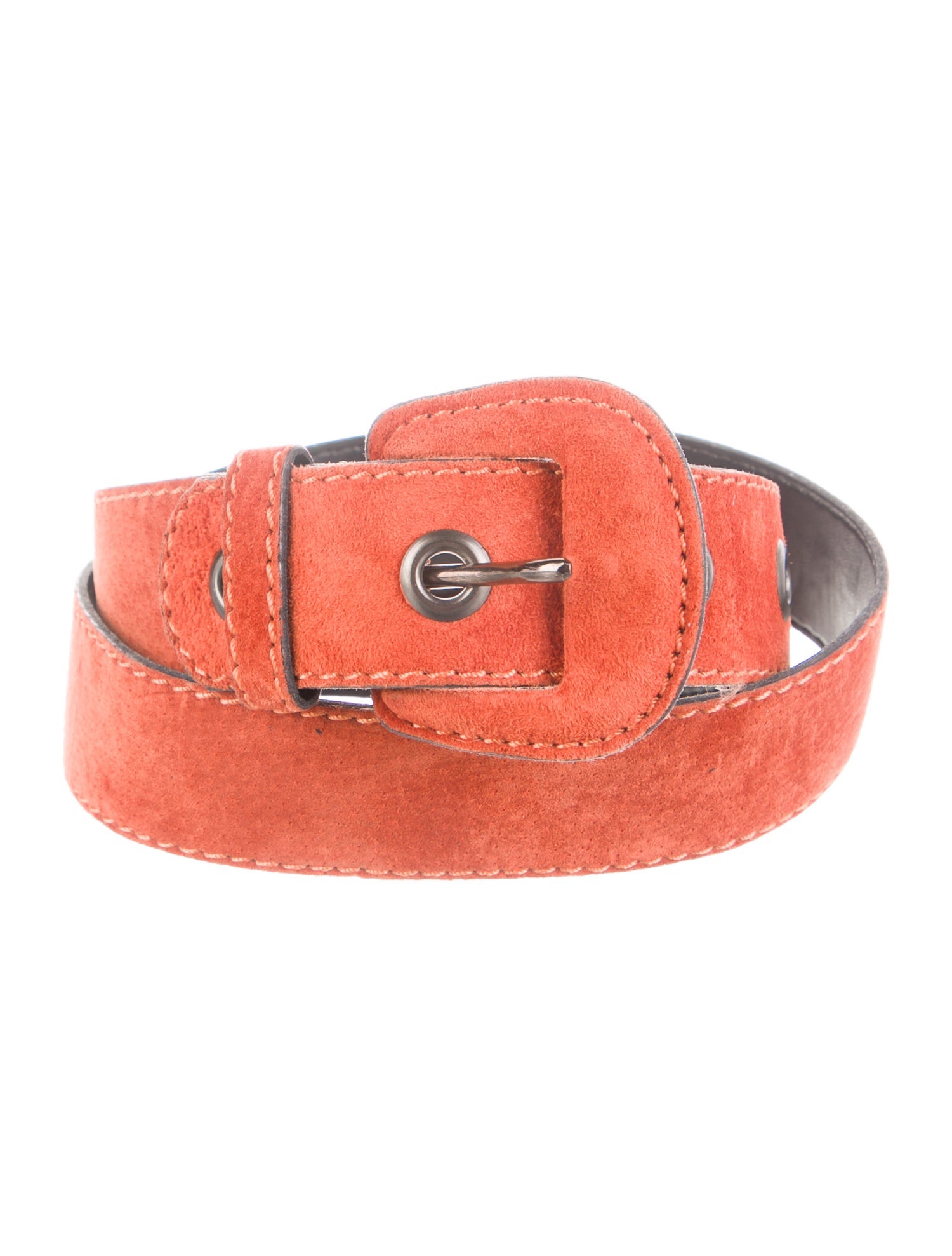 Yves Saint Laurent Rive Gauche Suede Waist Belt